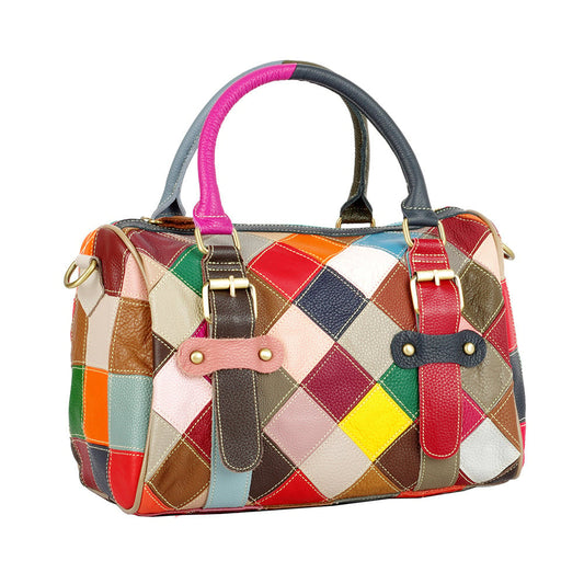 iPinee Women's Genuine Cowhide Leather Designer Handbags